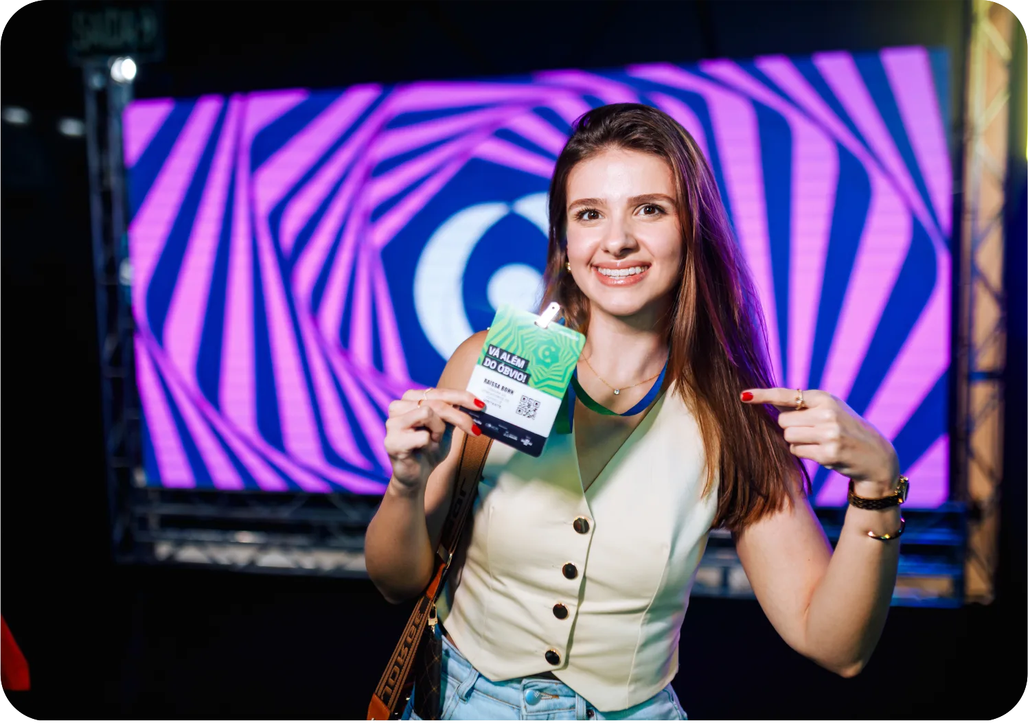 Participante na Expoinovação